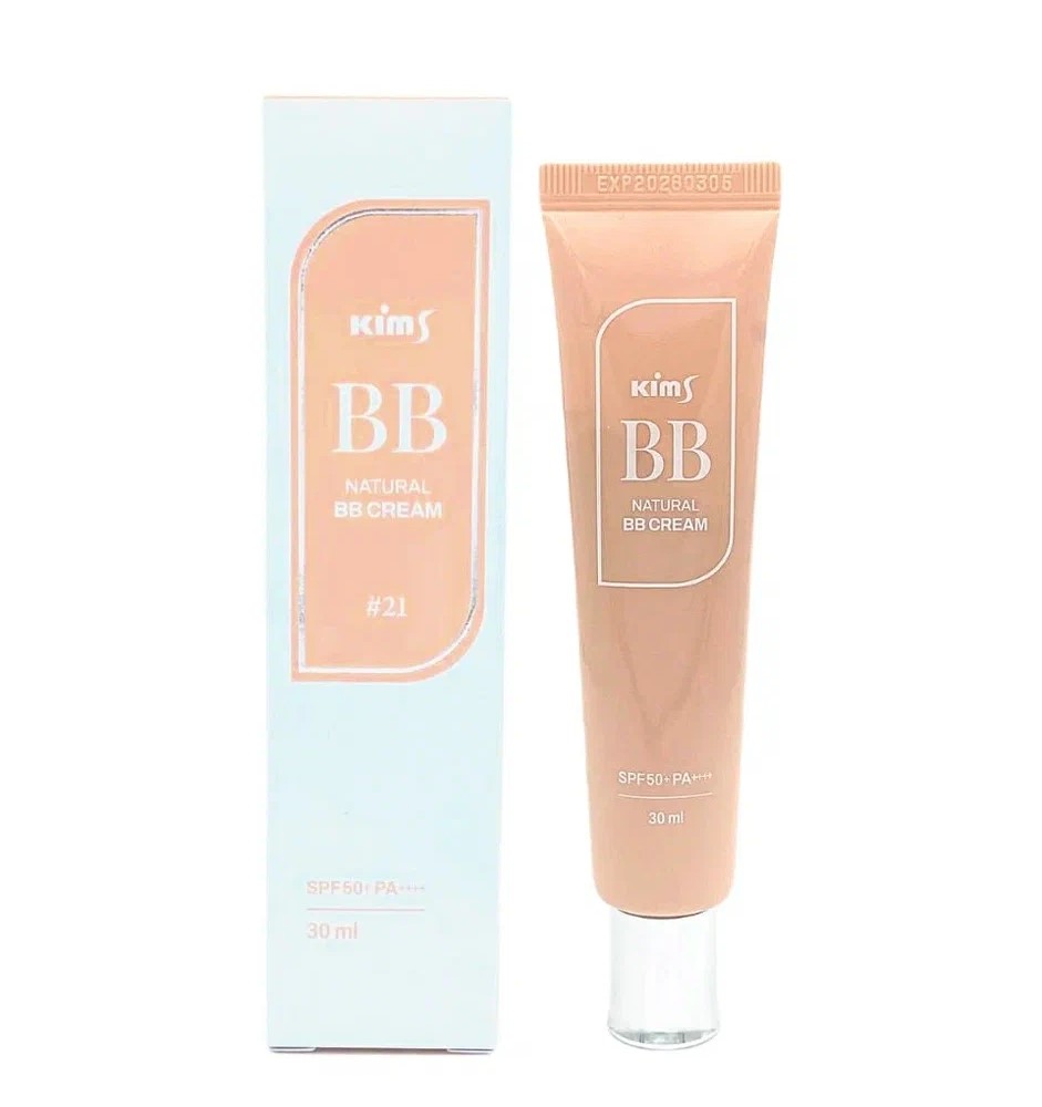 Многофункциональное BB-средство Kims Natural BB Cream SPF 50+ PA++++ #21, светло-бежевый