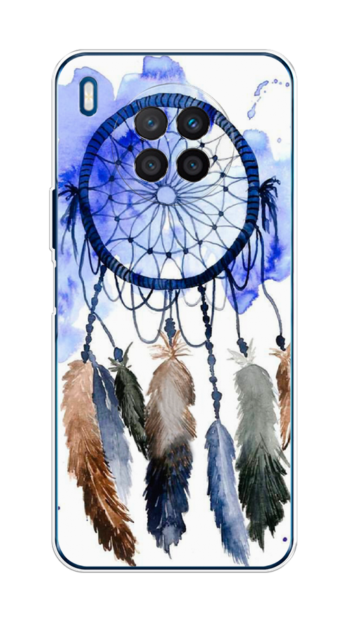 

Чехол на Huawei Nova 8i/Honor 50 lite "Ловец снов 1", Коричневый;синий, 6106450-1