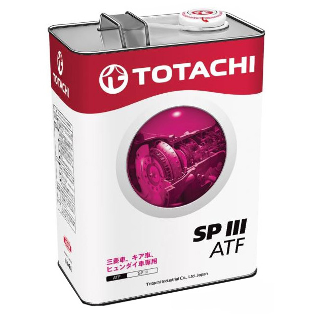 фото Трансмиссионное масло totachi atf sp iii 4л (4562374691100) 20404 totachi 20404