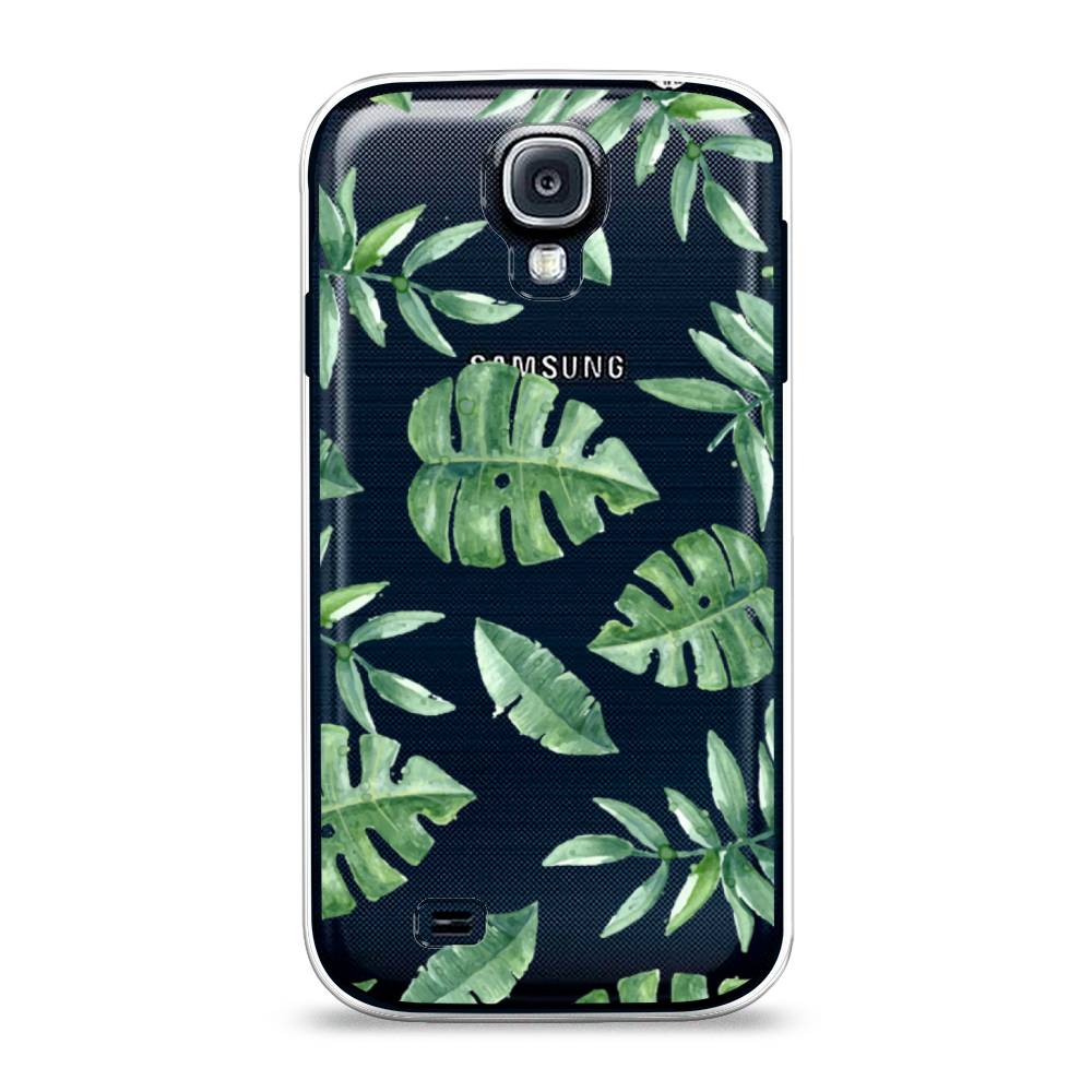 

Чехол Awog на Samsung Galaxy S4 / Самсунг S4 "Нарисованные пальмовые листья", 23950-4