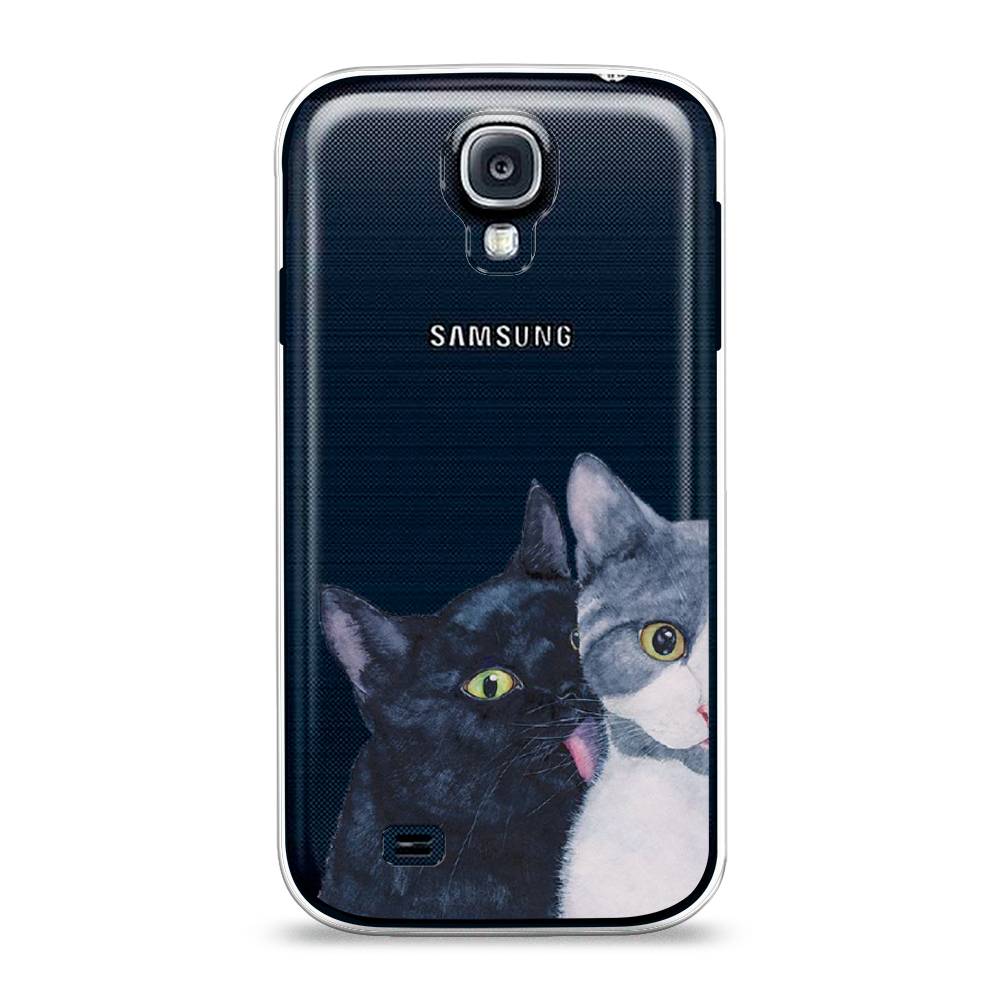 

Чехол Awog на Samsung Galaxy S4 / Самсунг S4 "Кошачья любовь", 23950-1