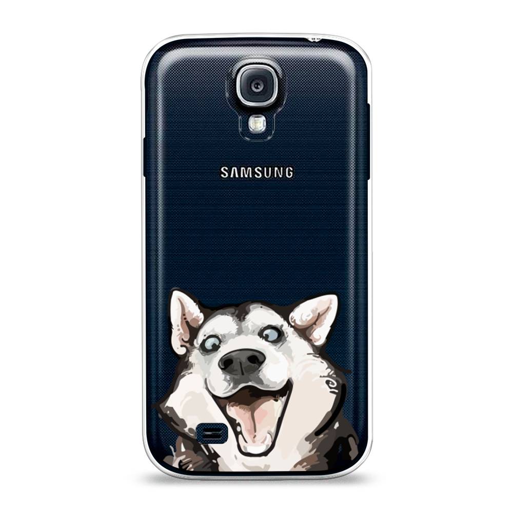 

Чехол Awog на Samsung Galaxy S4 / Самсунг S4 "Радостный хаски", 23950-1