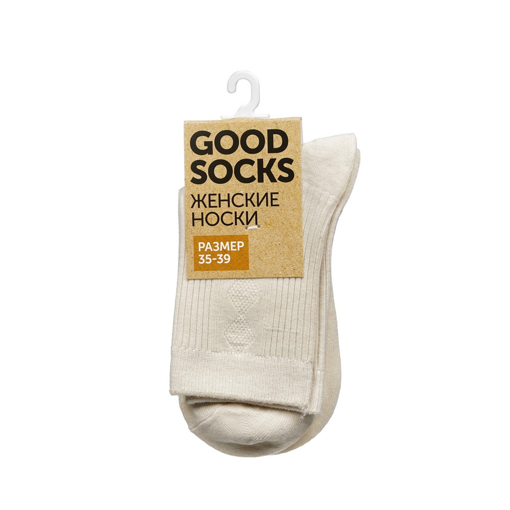 Носки женские Good Socks GSodp бежевые 35-39