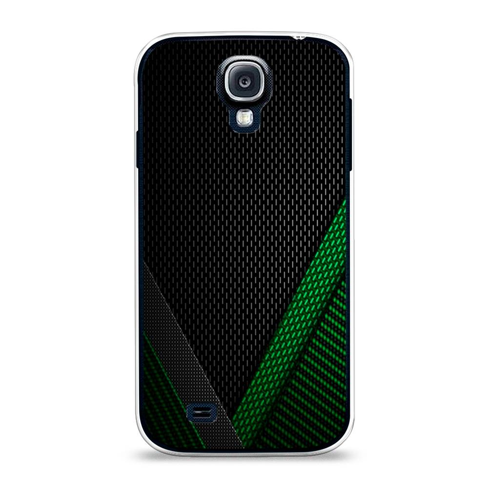 

Чехол Awog на Samsung Galaxy S4 / Самсунг S4 "Зеленый карбон", 23950-3