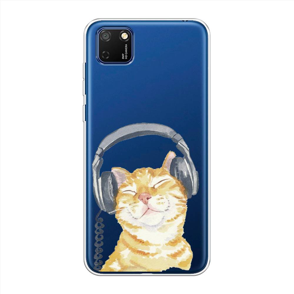 

Чехол Awog "Кот меломан" для Honor 9S