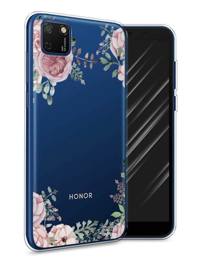 

Чехол Awog на Honor 9S "Нежные розы акварель", Прозрачный;розовый;зеленый, 6102650-8