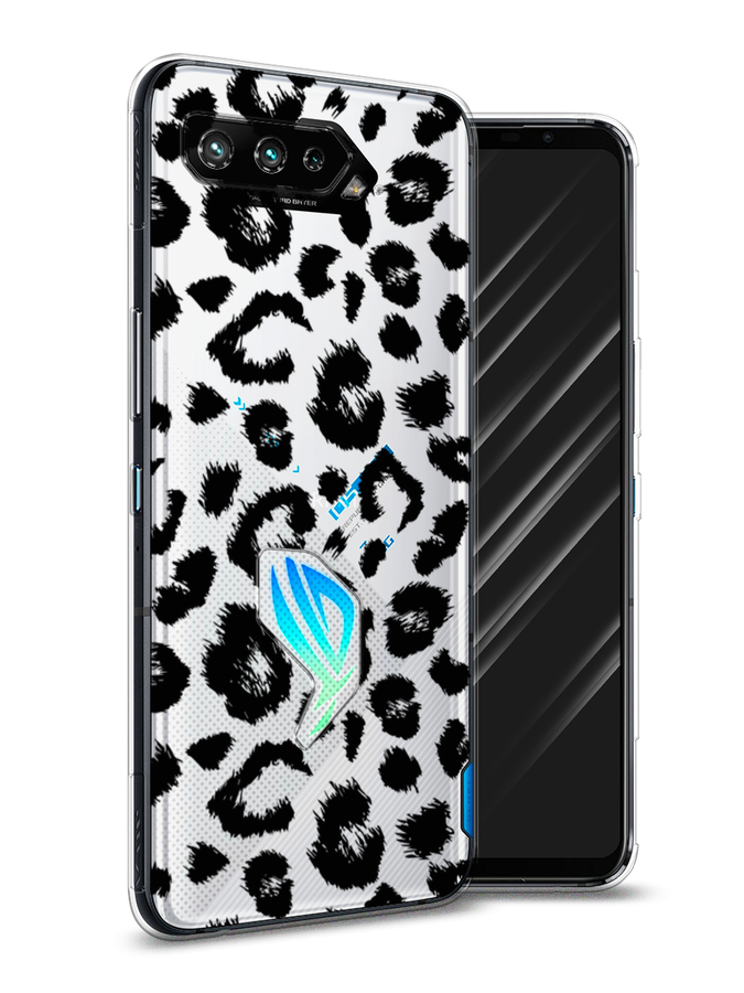 

Чехол Awog на Asus ROG Phone 5 "Окрас леопарда фон", Черный, 44250-2