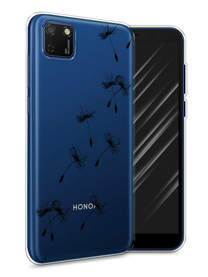

Чехол Awog на Honor 9S "Летящие одуванчики", Черный, 6102650-8