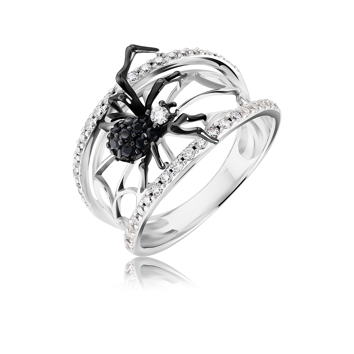 

Кольцо из серебра р., VALTERA 83192, шпинель нано/циркон, 83192