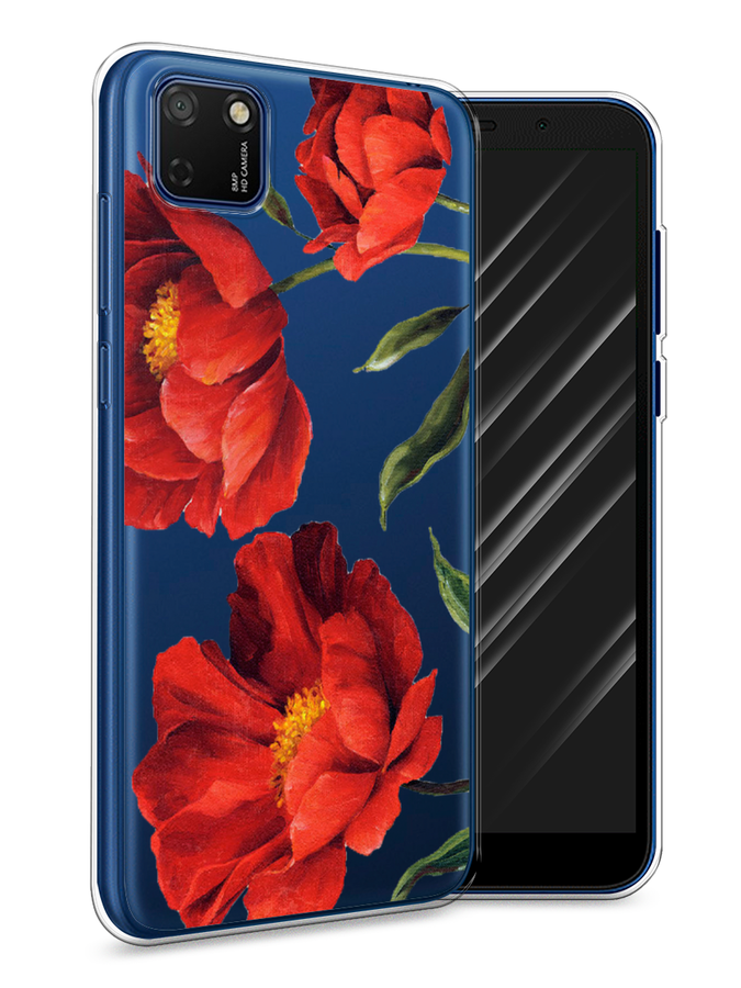

Чехол Awog на Honor 9S "Красные маки", Красный, 6102650-8