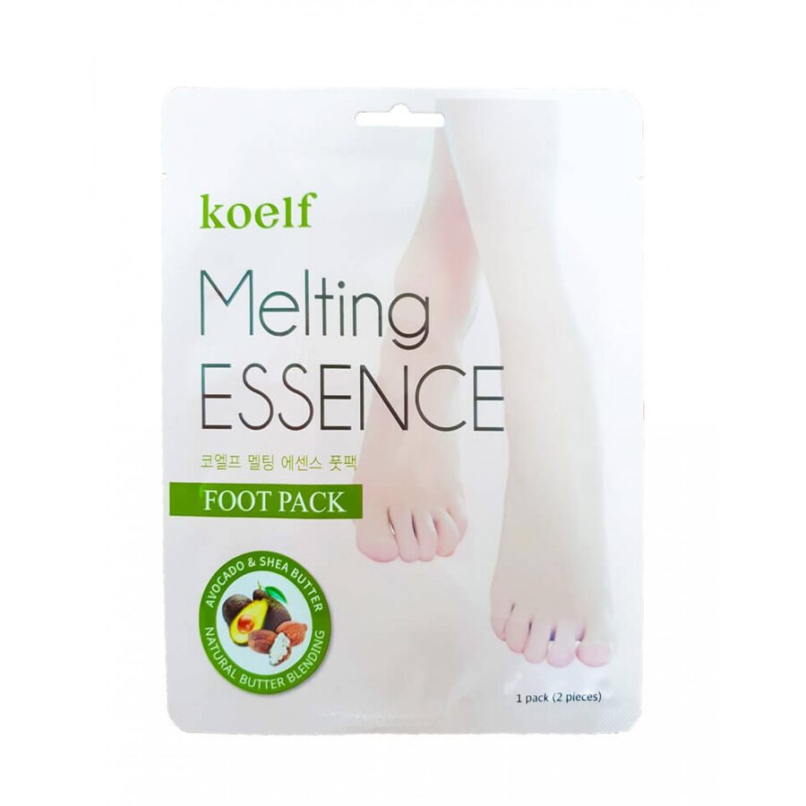

Смягчающие маски-носочки для ног Koelf Melting Essence Foot Pack 3 шт, Маска-носочки
