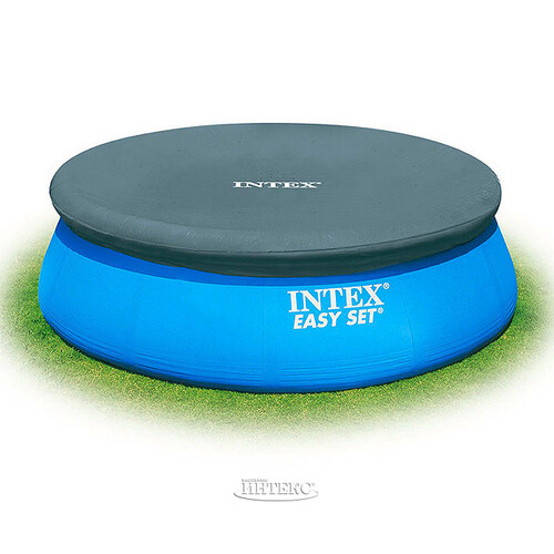 Тент для бассейнов с надувным бортом, INTEX, 366*366 см