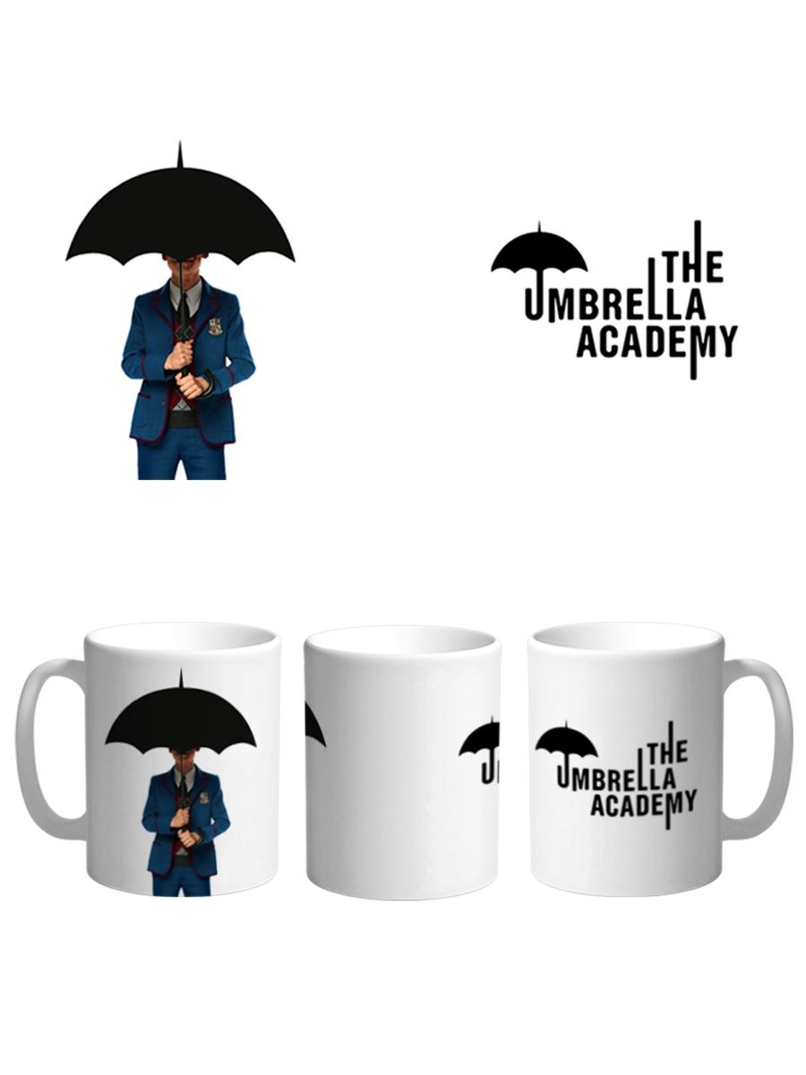 

Кружка СувенирShop "The Umbrella Academy/Академия Амбрелла" 330 мл, CU-SRAU19-W/2S