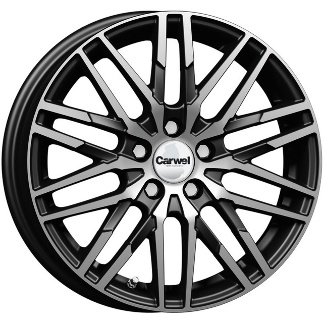 

Колесный диск Carwel Кобра 229 6x16/4x100 D60.1 ET41 ab, Серебристый;черный