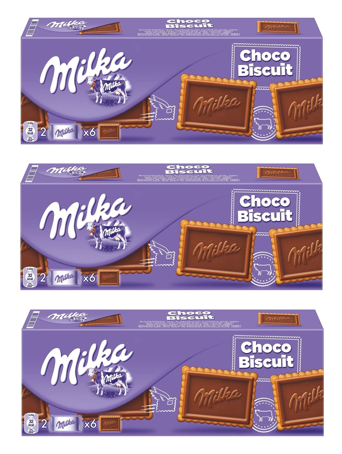 

Печенье Milka Choco Biscuit Cookies, 150 г * 3 шт