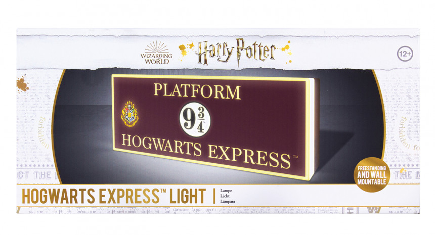 Светильник Paladone Hogwarts Express Logo Harry Potter (PP8773HP)
