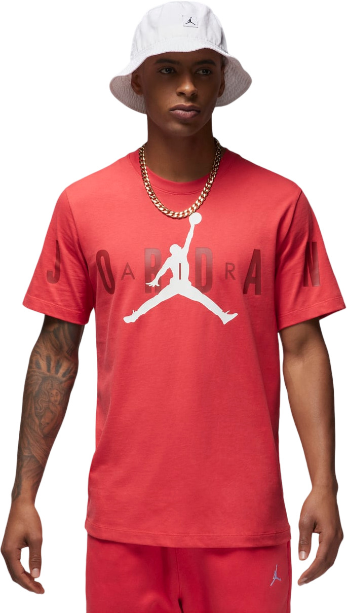 

Футболка мужская Nike Jordan Air Men's Stretch T-Shirt красная M, Красный, Jordan Air Men's Stretch T-Shirt