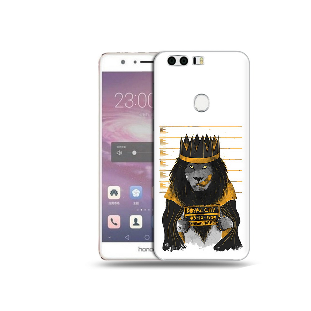 

Чехол MyPads Tocco для Honor 8 лев в законе (PT46676.38.435), Прозрачный, Tocco
