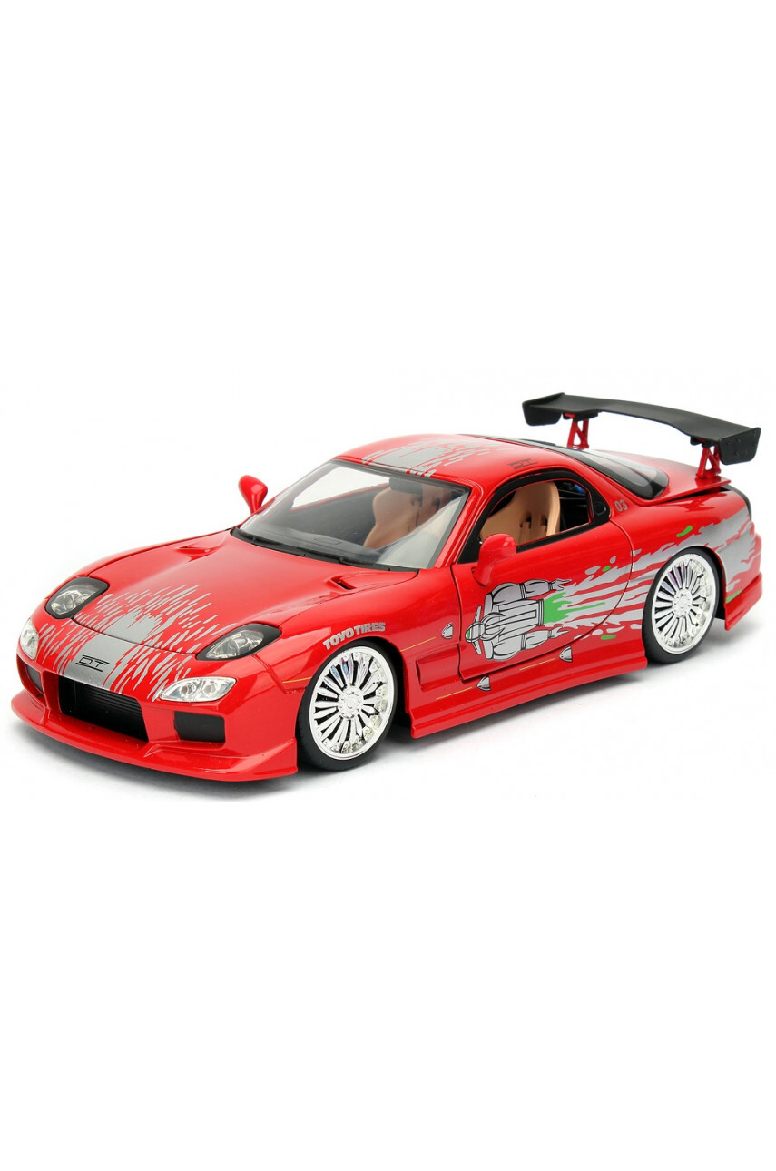 Модель машинки Jada Toys Форсаж 124 FF 1993 Mazda RX-7 FD3S-Wide Body 3390₽