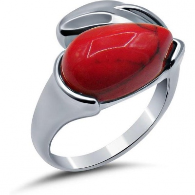 

Кольцо с кораллами из серебра Silver wings 21se0715-97/2 17, 21se0715-97/2