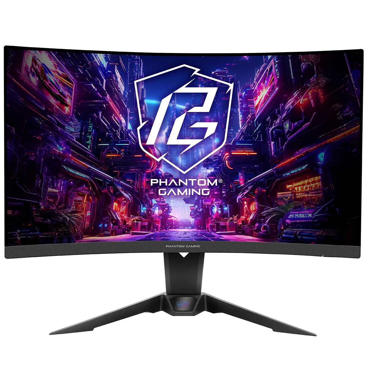 27" Монитор ASRock Phantom Gaming PG27QRT2A 180Hz 2560x1440 VA черный