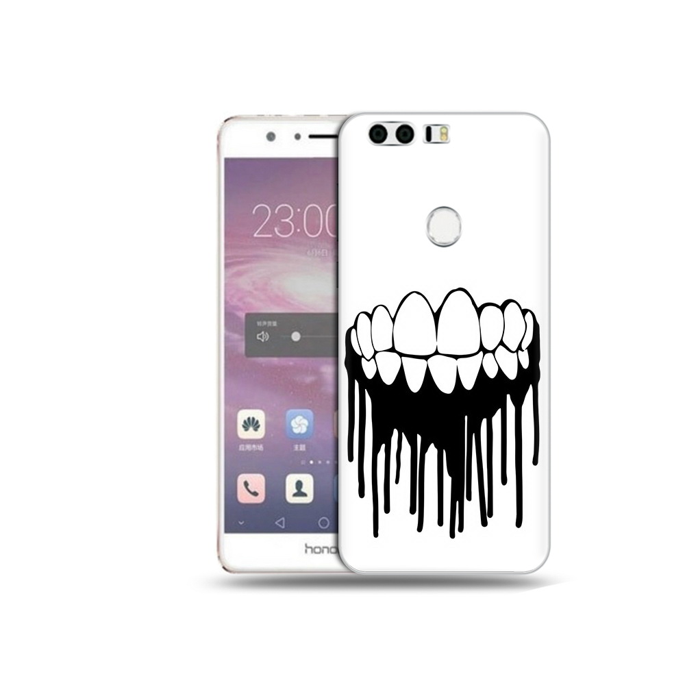 

Чехол MyPads Tocco для Honor 8 зубы (PT46676.38.372), Прозрачный, Tocco