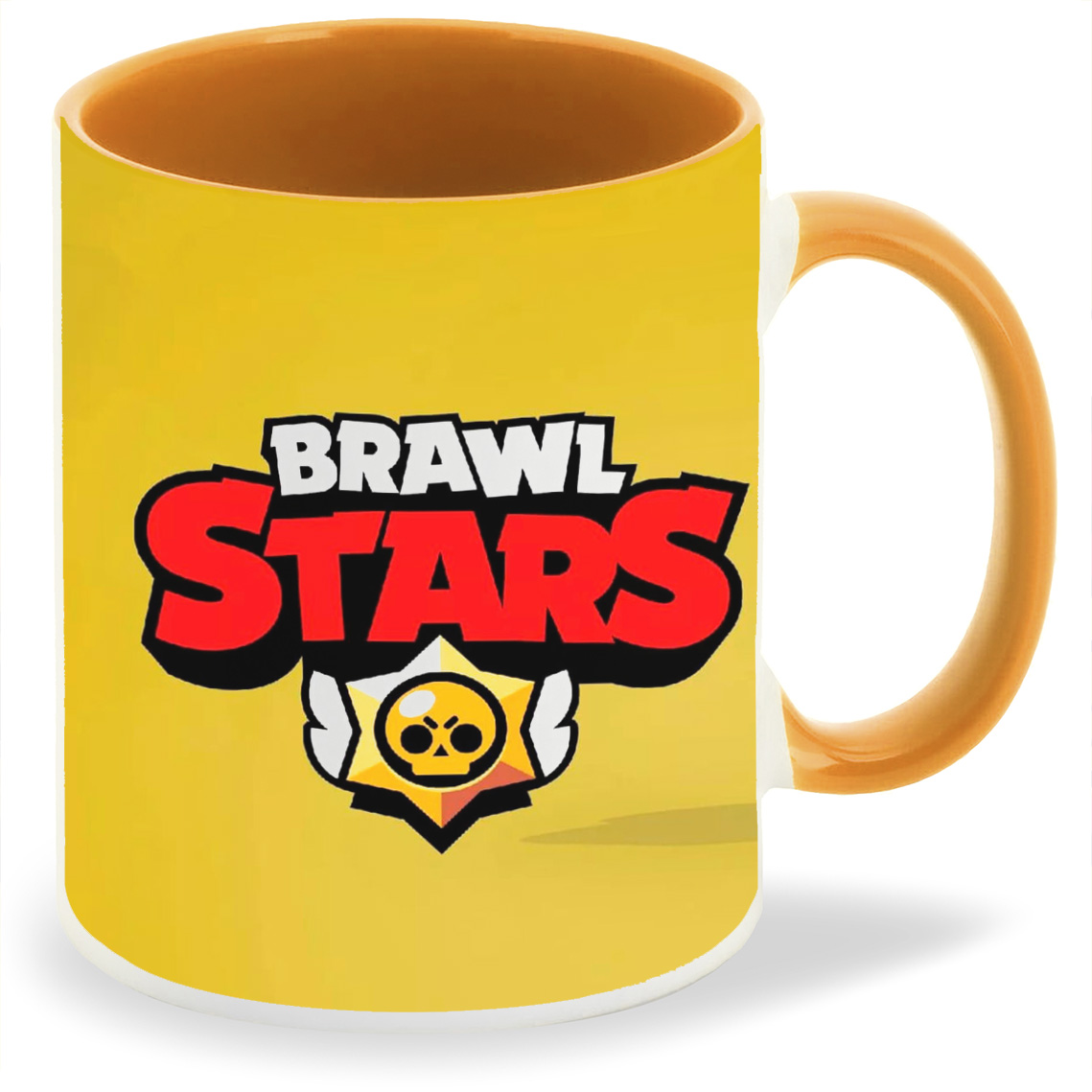 фото Кружка coolpodarok браво старс brawl stars (в самбреро желтый фон)