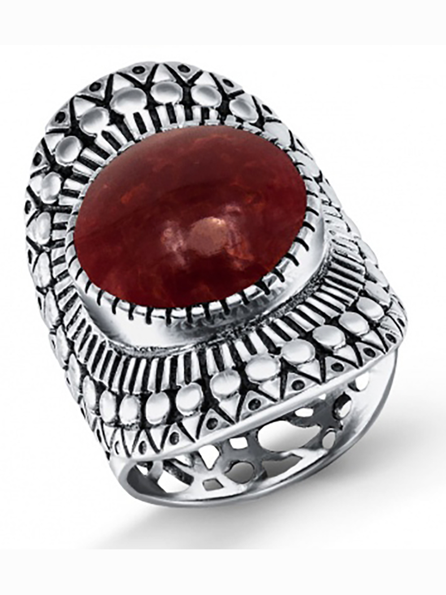 

Кольцо с кораллами из серебра Silver wings 010020-40-257 18, 010020-40-257