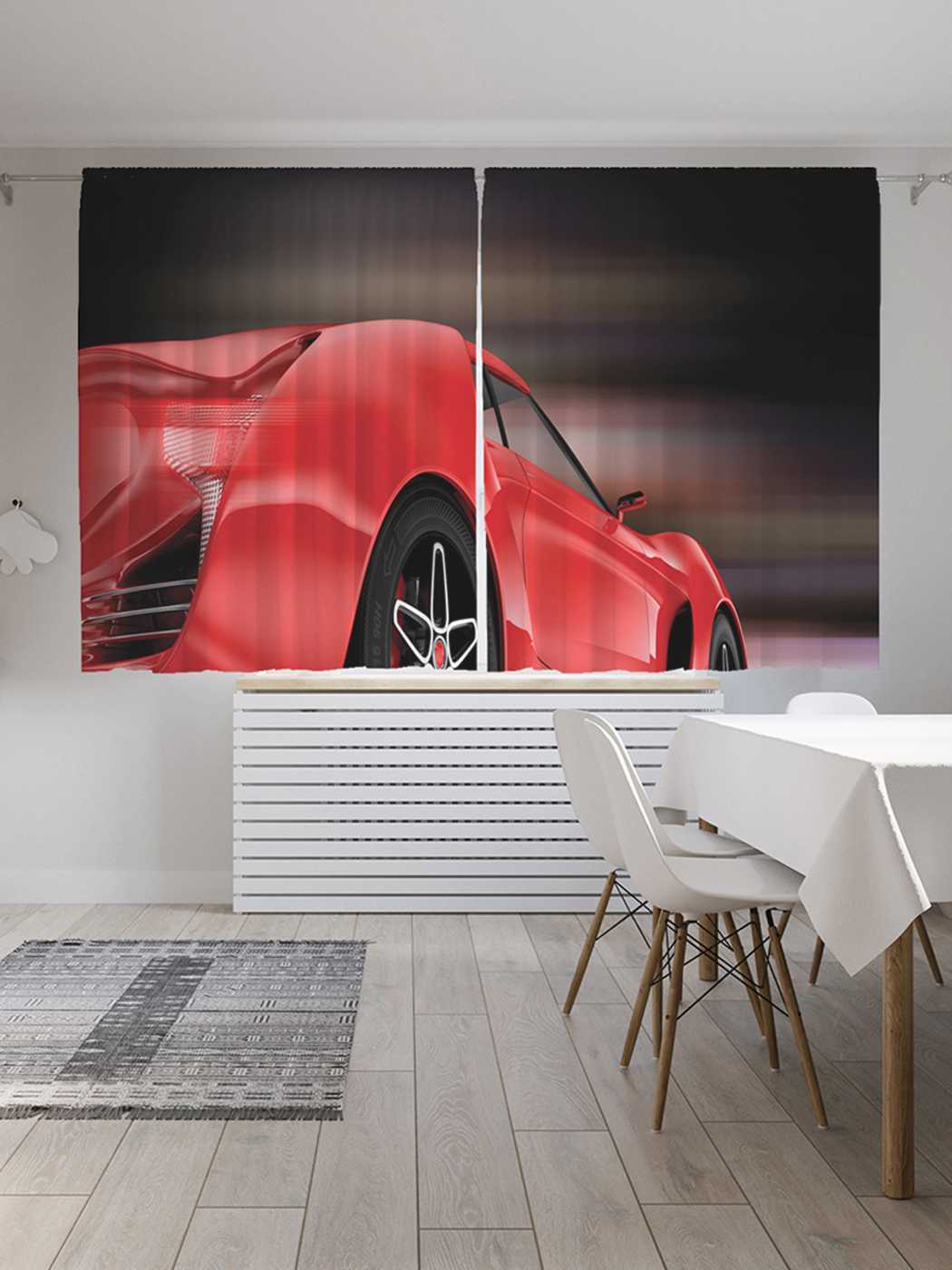 

Шторы JoyArty c фотопечатью "Авто в ночи" из сатена, 290х180 см, Авто в ночи