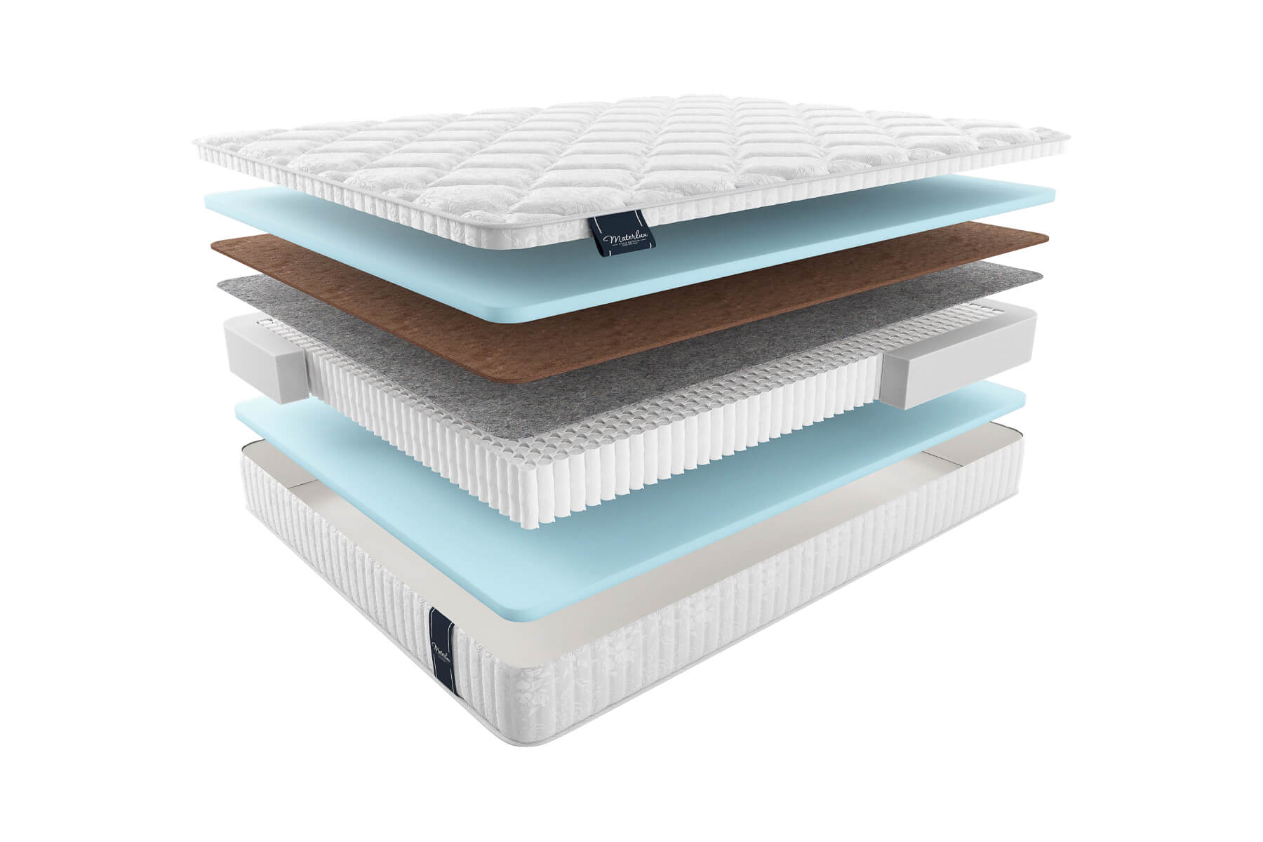 

Матрас MaterLux Palmela Multi Forte 180X190, Желтый, PALMELA MULTI FORTE
