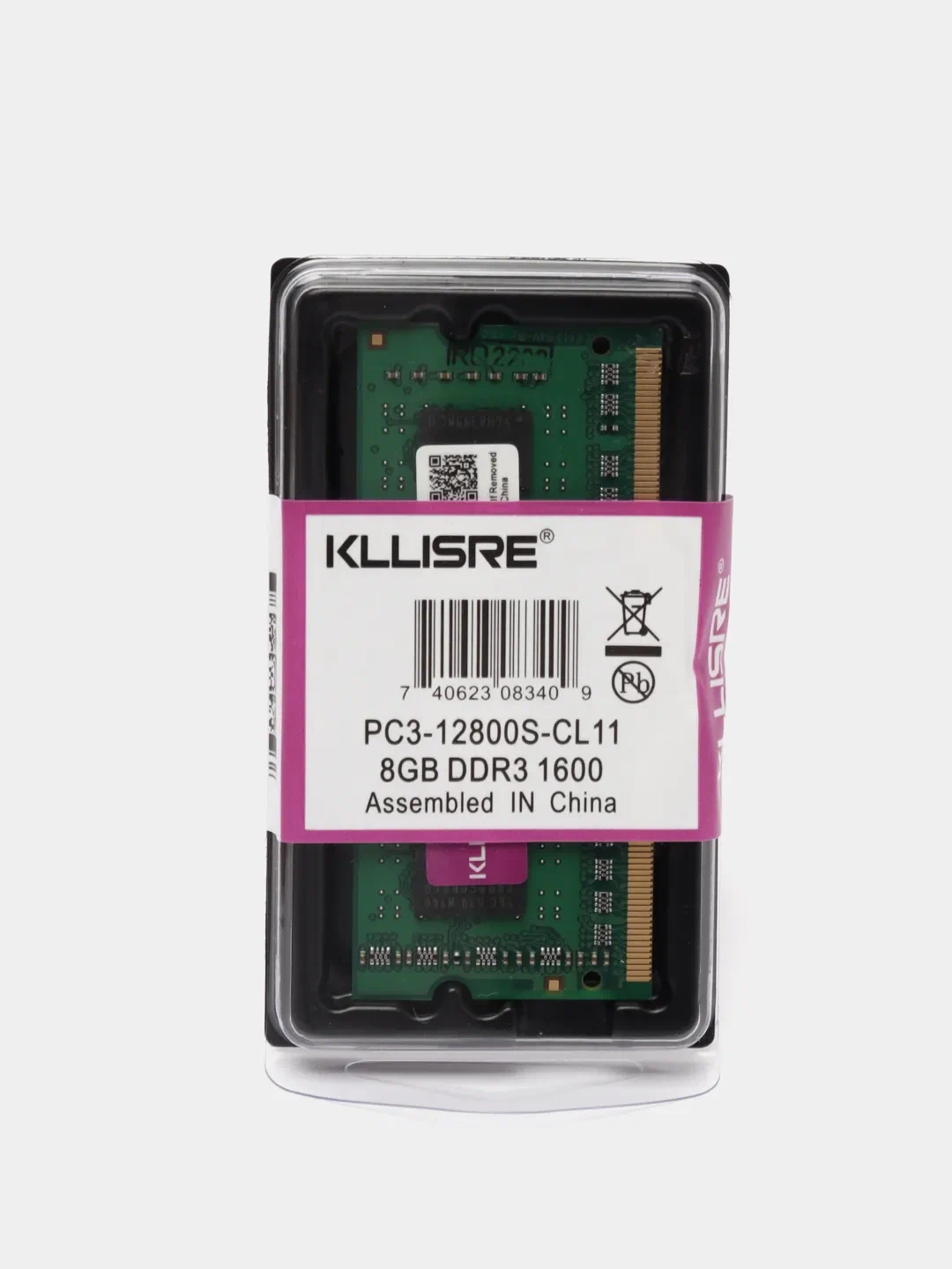 

Оперативная память Kllisre (DDR3-8Gb 1.5V) DDR3 1x8Gb 1600MHz, DDR3 8Gb 1.5V