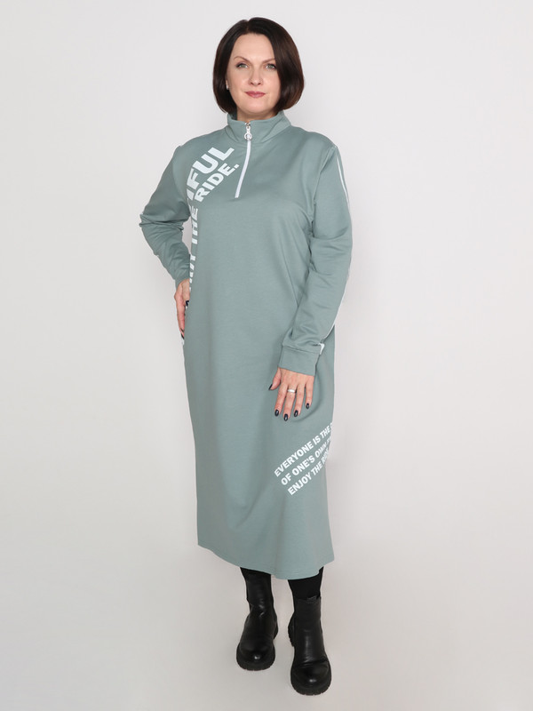 

Платье женское Fashion Margo П019 хаки 56 RU, П019