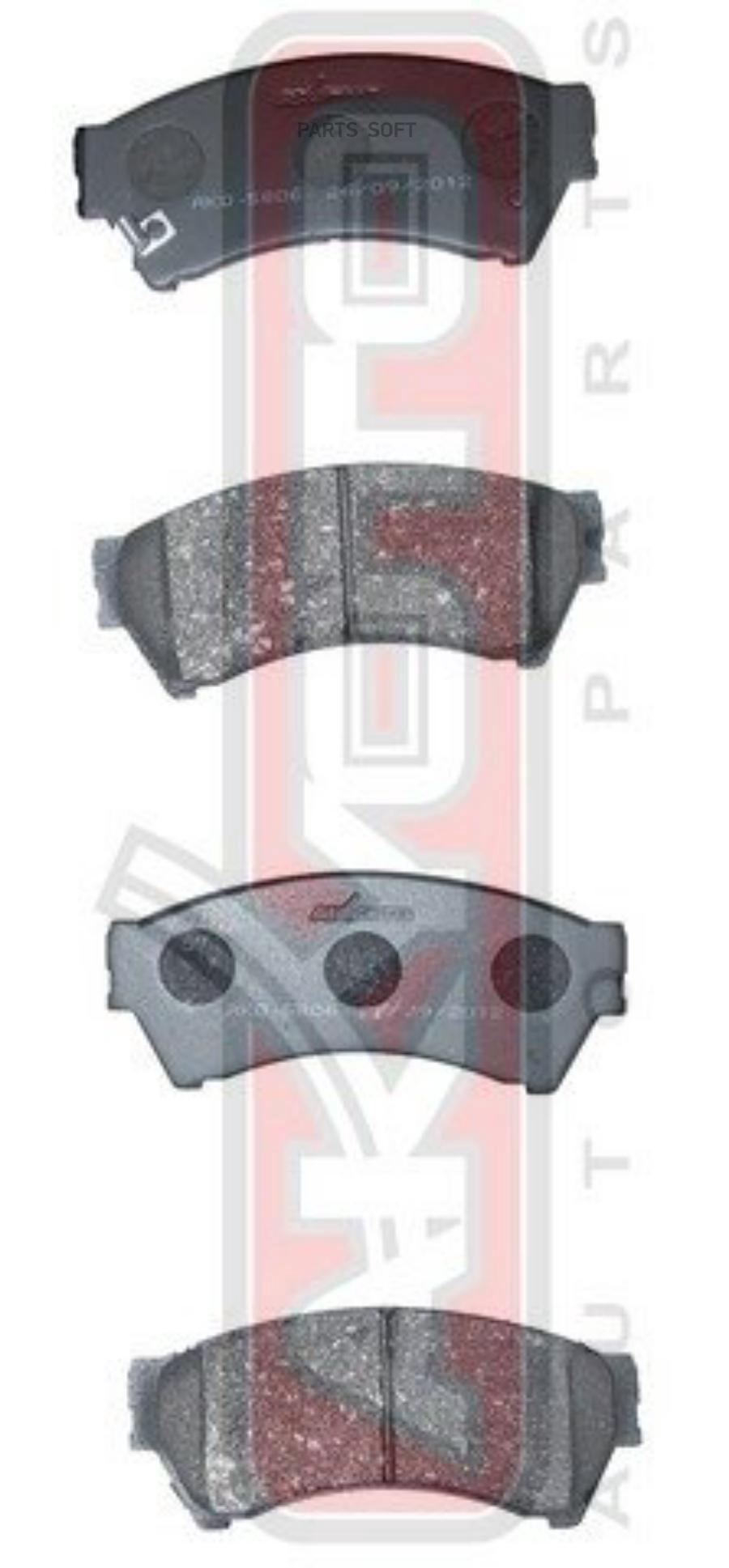 

Тормозные колодки Akyoto дисковые передние AKD-5806