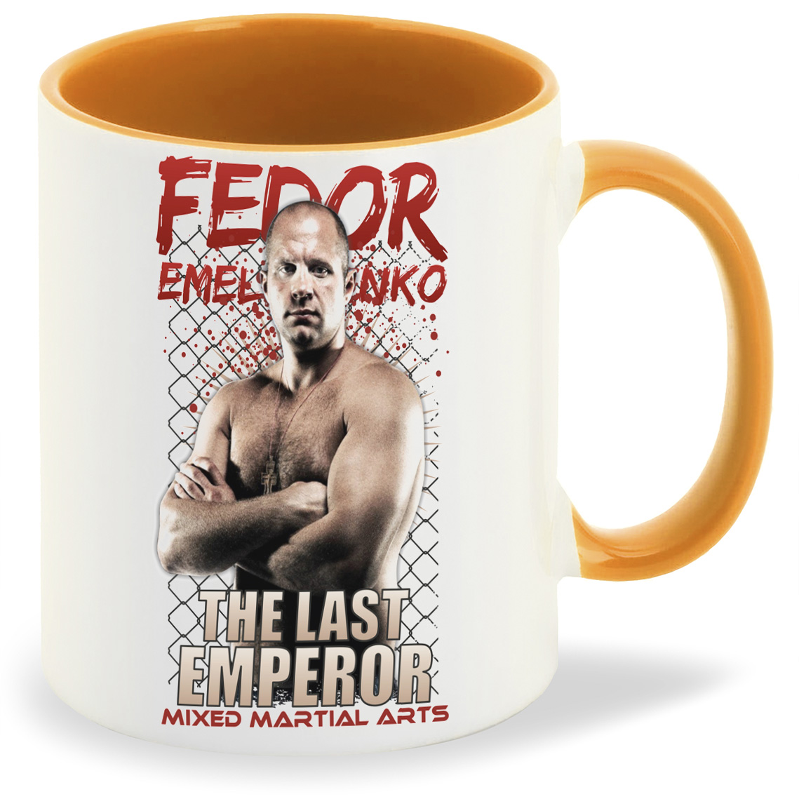 

Кружка CoolPodarok Fedor Emelyanenko The last emperor, Fedor Emelyanenko The last emperor