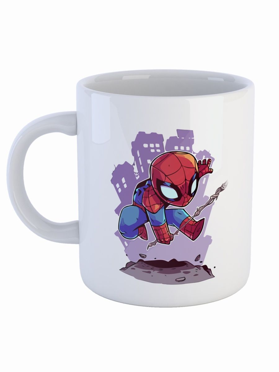 фото Кружка сувенирshop "spider-man/человек-паук/marvel" 330 мл