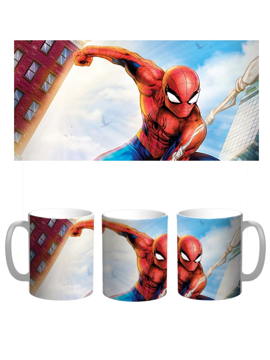 

Кружка СувенирShop "Spider-man/Человек-паук/Marvel" 330 мл, CU-MVSM19-W/2S