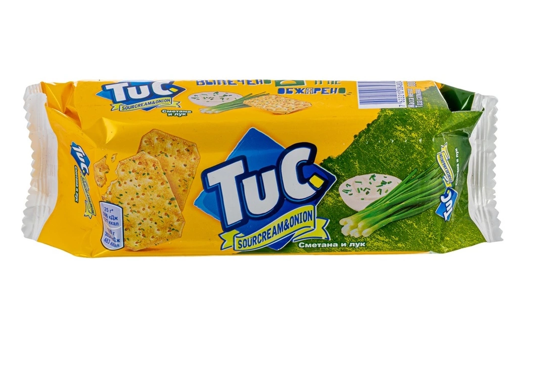 Крекер Tuc сметана лук, 100 г