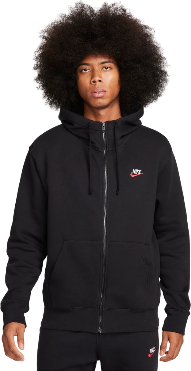 

Толстовка мужская Nike NSW CLUB HOODIE черная XL, Черный, NSW CLUB HOODIE