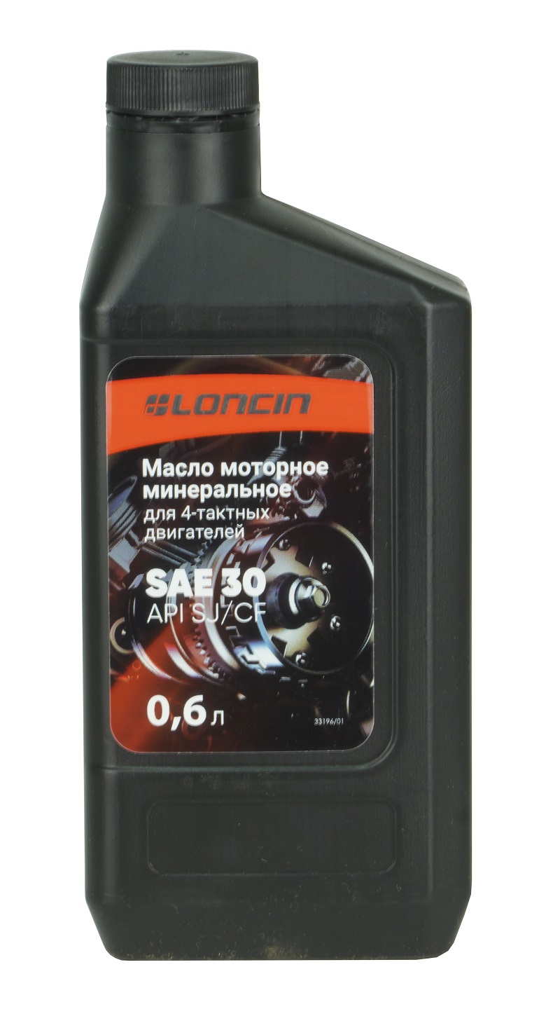 Моторное масло LONCIN 4Т SAE 30 API SJ/CF 0,6л (минеральное)