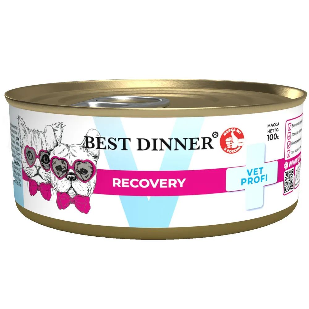 Влажный корм для кошек Best Dinner Vet Profi для реабилитации 100 г