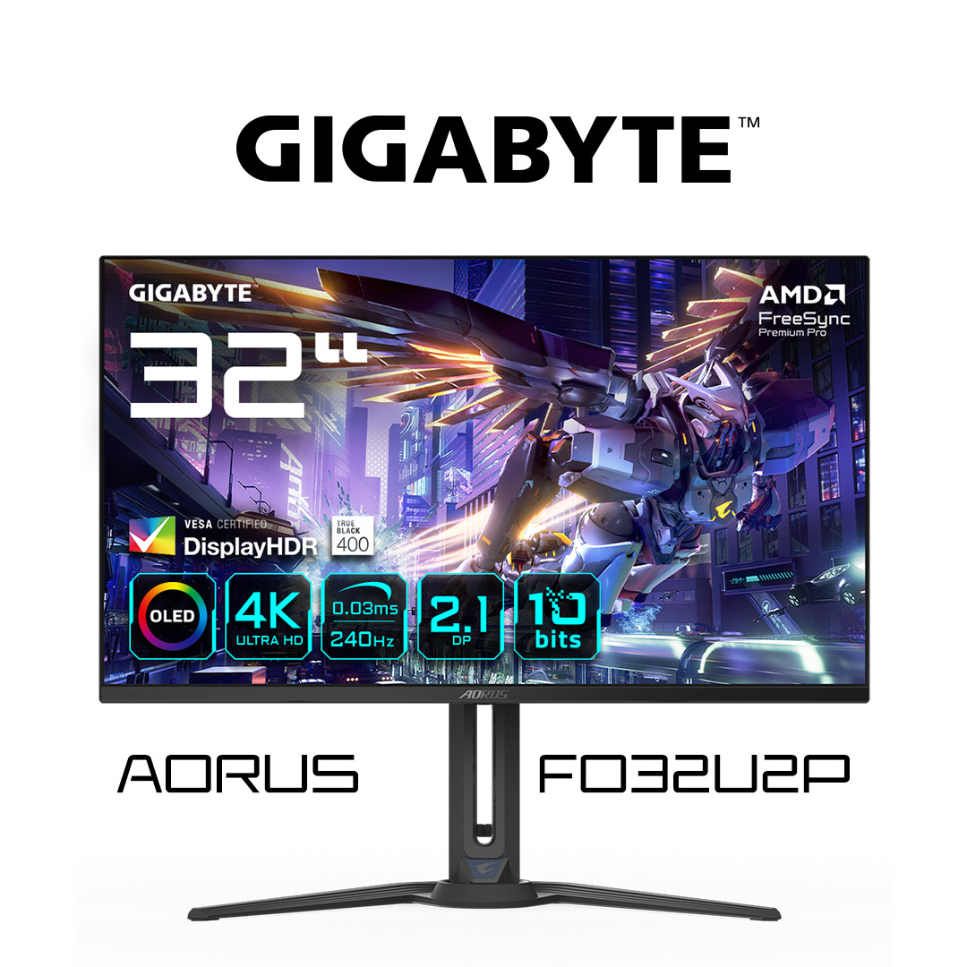 

31.5" Монитор AORUS AORUS FO32U2P черный 240Hz 3840x2160 OLED, AORUS FO32U2P