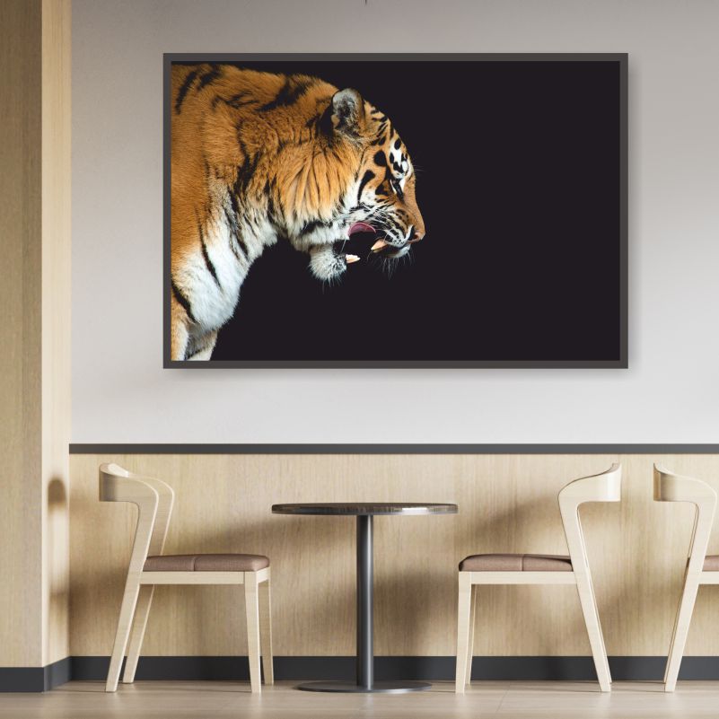 

Постер на стену ПолиЦентр Тигр 50х40 см, ТигрТип2