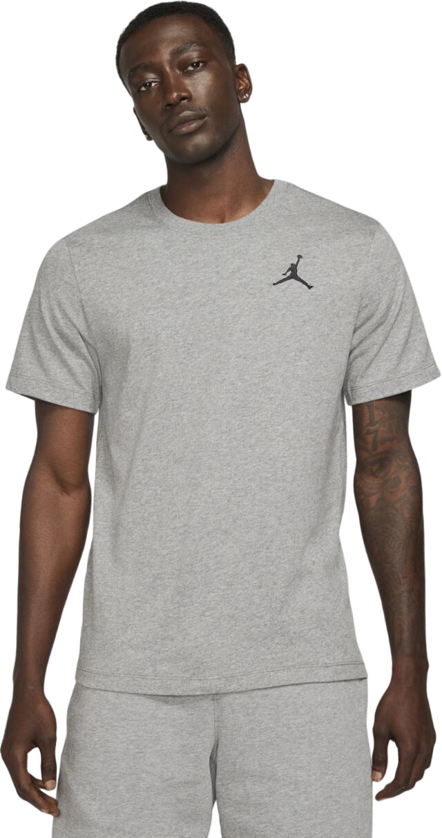 

Футболка мужская Nike M Jordan Jumpman Short-Sleeve T-Shirt серая M, Серый, M Jordan Jumpman Short-Sleeve T-Shirt