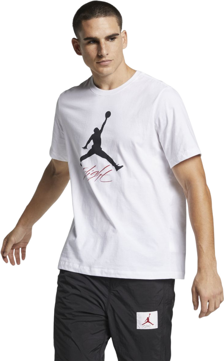 

Футболка мужская Nike JUMPMAN FLIGHT HBR TEE белая XS, Белый, JUMPMAN FLIGHT HBR TEE