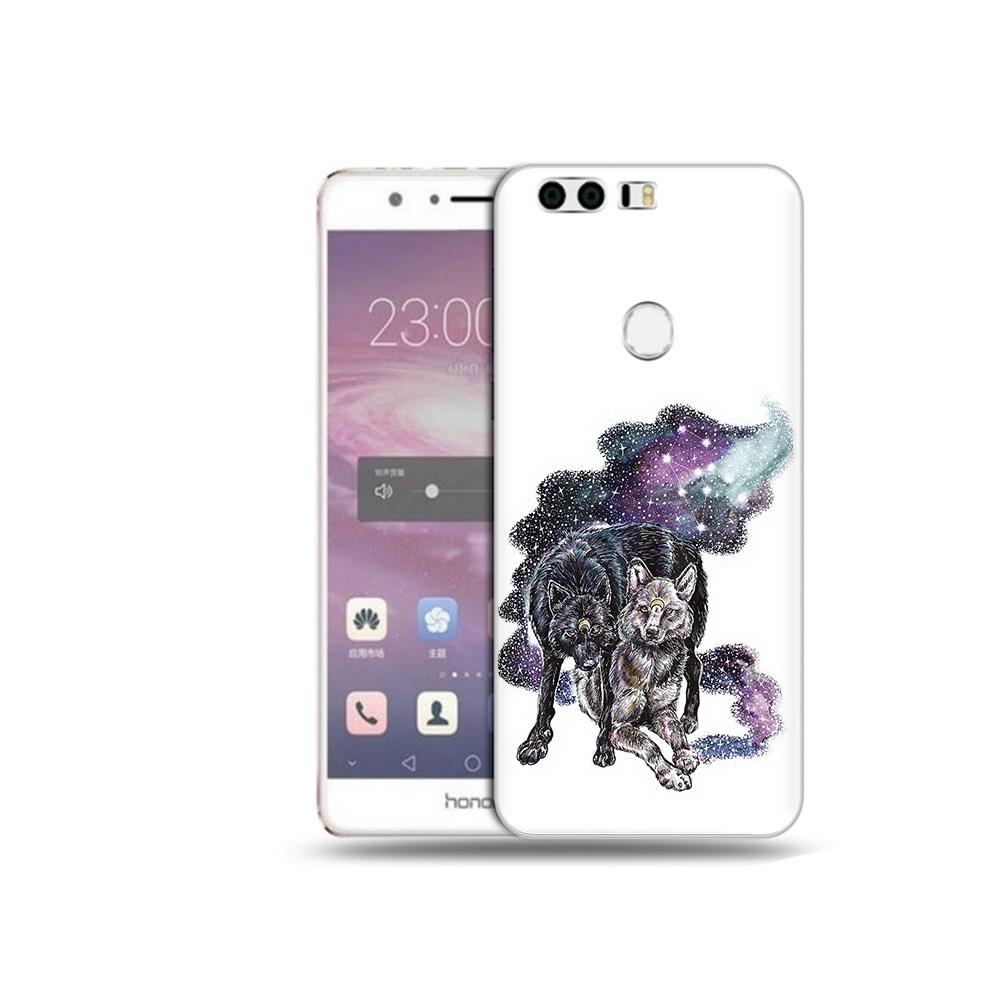

Чехол MyPads Tocco для Honor 8 звездные волки (PT46676.38.352), Прозрачный, Tocco