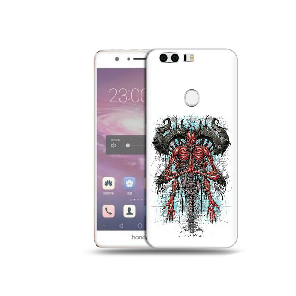 

Чехол MyPads Tocco для Honor 8 дьявол (PT46676.38.340), Прозрачный, Tocco