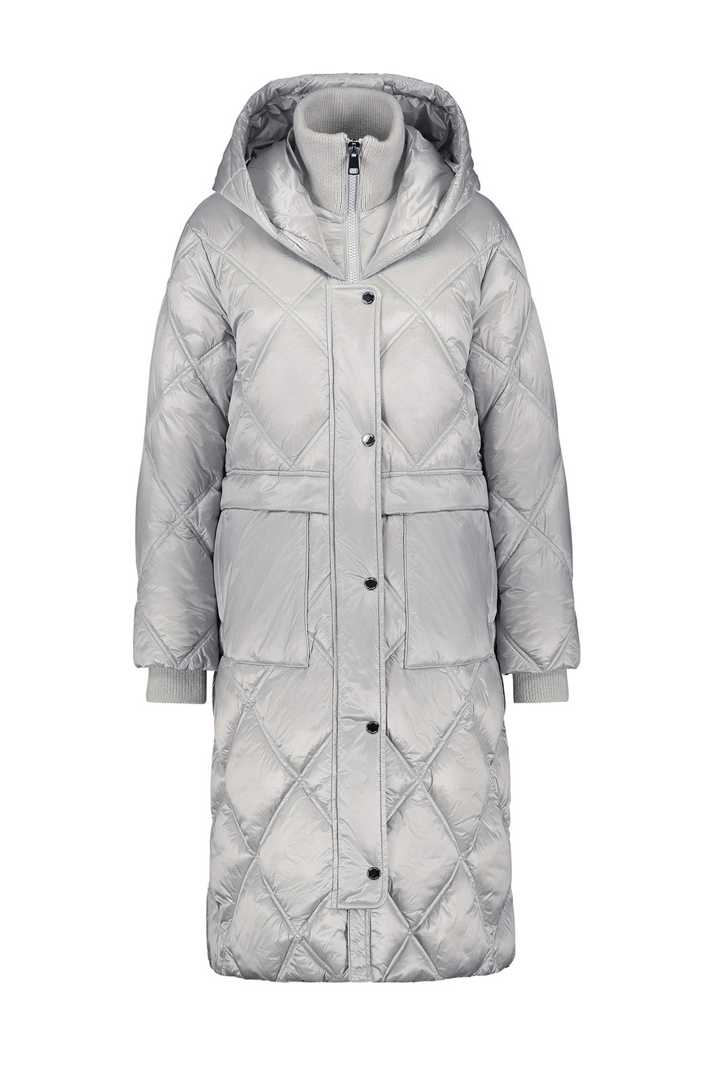 

Пальто женское Gerry Weber 5292919 серое 44 DE, Серый, 5292919