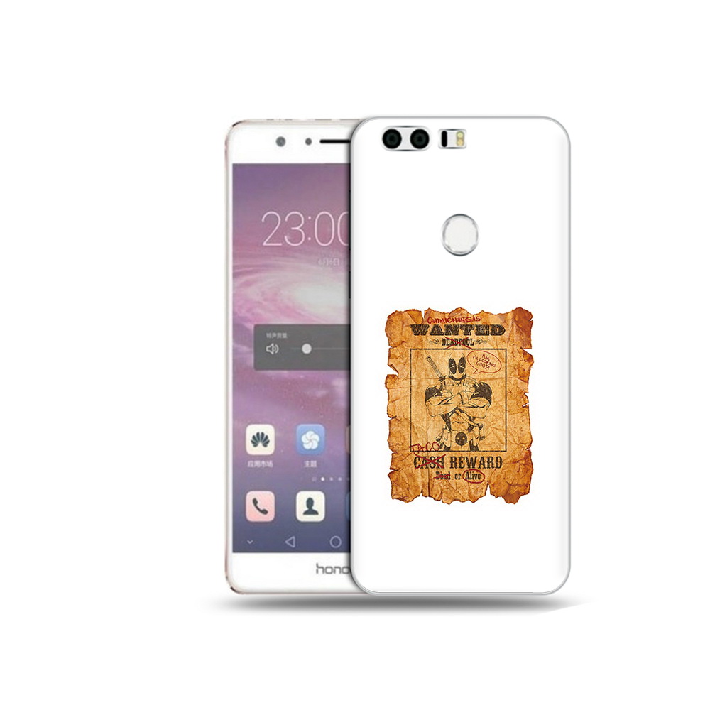 

Чехол MyPads Tocco для Honor 8 дедпул (PT46676.38.317), Прозрачный, Tocco