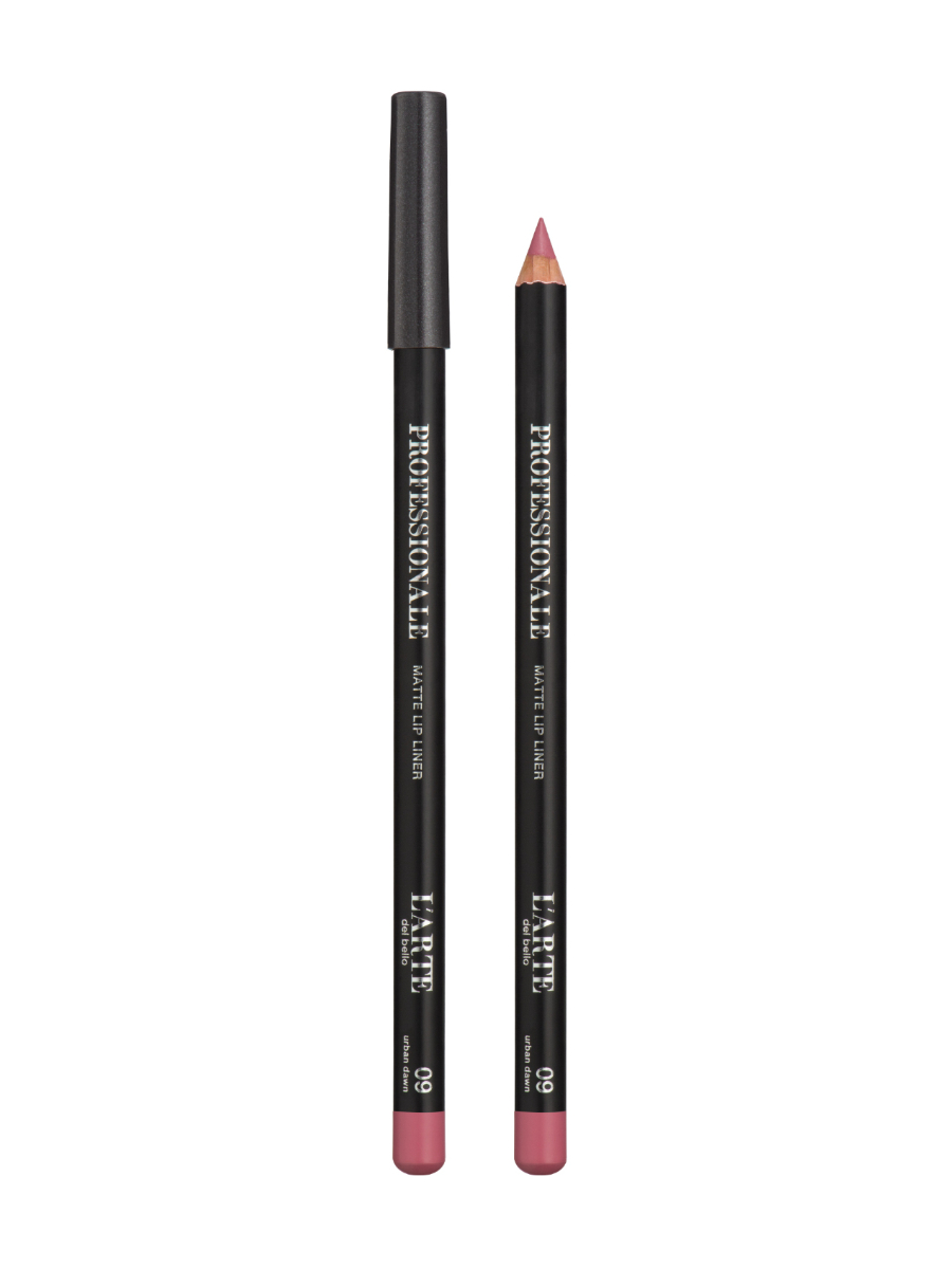 Карандаш для губ L’ARTE DEL BELLO Professionale Matte Lip Liner 9 urban dawn 1,4 гр