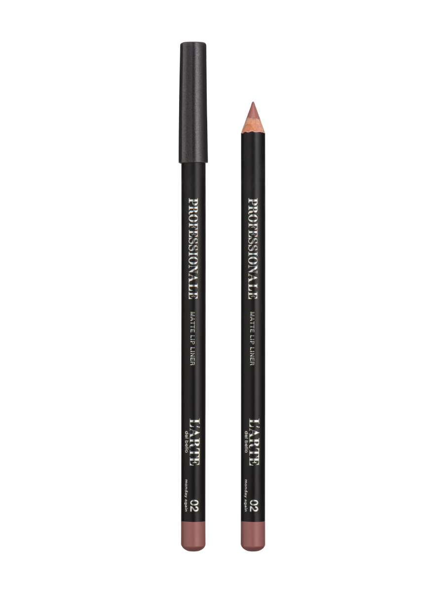 Карандаш для губ L’ARTE DEL BELLO Professionale Matte Lip Liner 2 monday again 1,4 гр